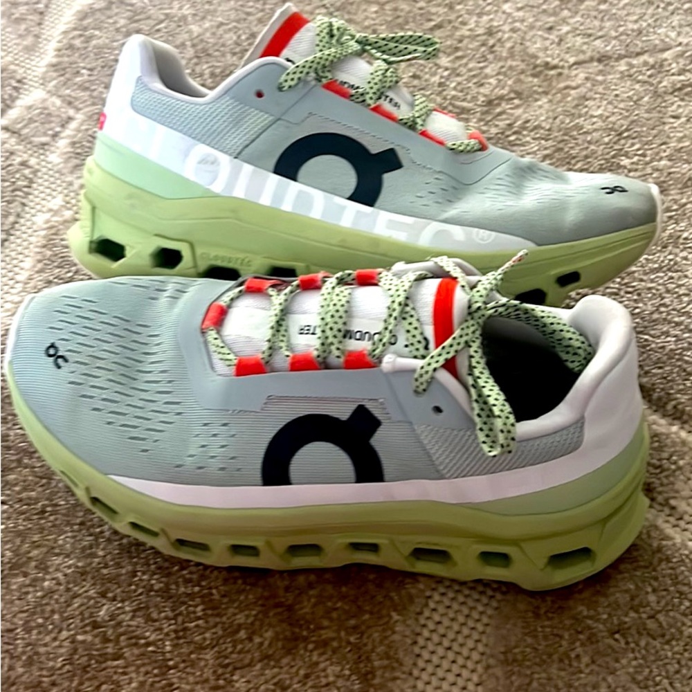 On cloud shoes